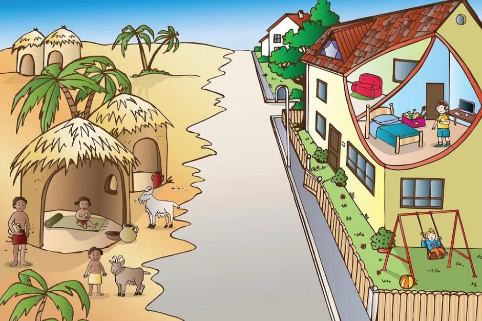 Cara Menggambar Rumah Bertingkat Dengan Mudah Untuk Anak Sd Youtube