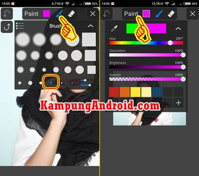 Nama editan garis putus putus android