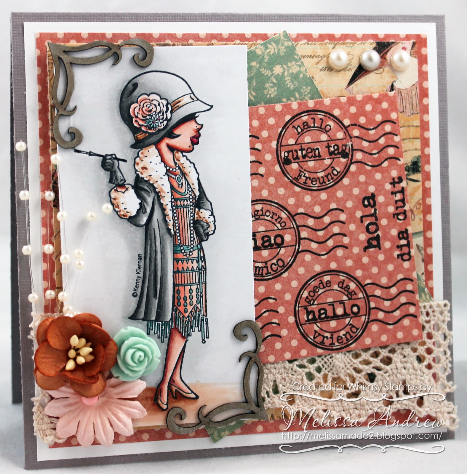 Melissa Made Whimsy Stamps December Rubber Release!!!