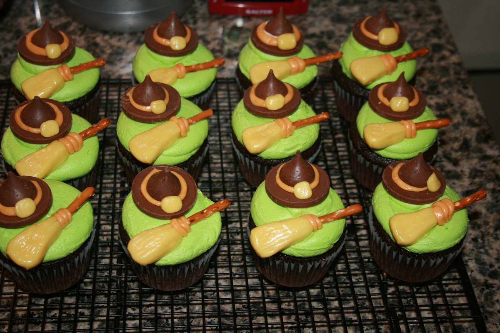 Cupcakes By Jenna marie Melted Witch Cupcakes