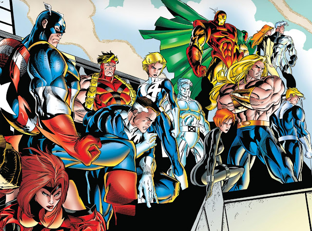 Heroes and Mutants United avengers and x-men