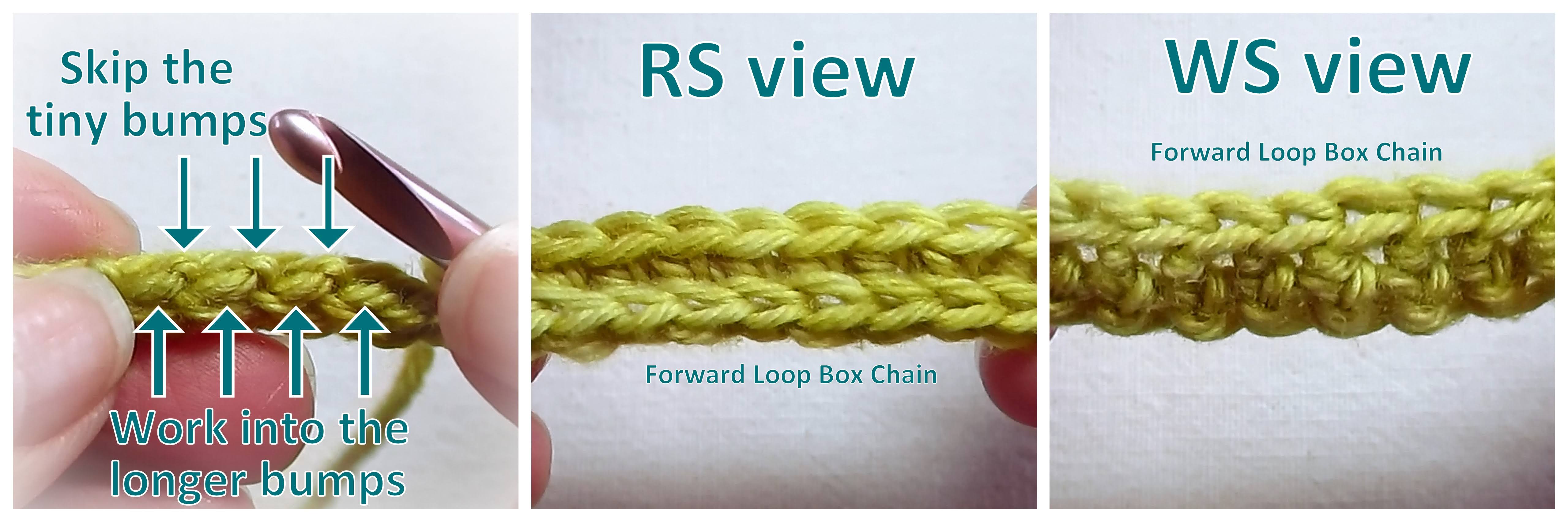 Mr. Micawber's Recipe for Happiness Forward Loop Box Chain A Stretchy