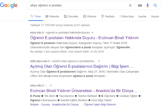 Öğrenci e postası nasıl alınır ve office 365 ücretsiz nasıl indirilir?