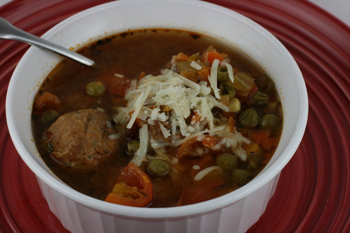 CrockPot Albondigas (Meatball) Soup Recipe A Year of Slow Cooking