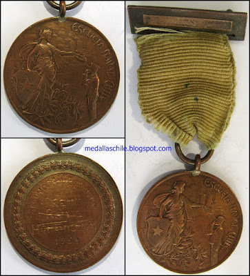 Medalla Premio Escuela Naval