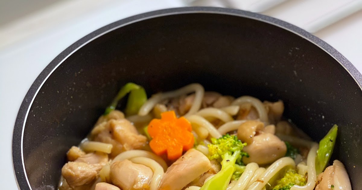 The Silver Chef Chicken One Pot Udon One Pot Series