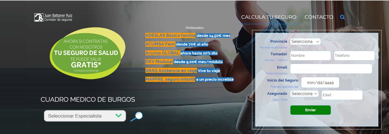 Cuadro Medico Adeslas Isfas Barcelona 2019 Pdf