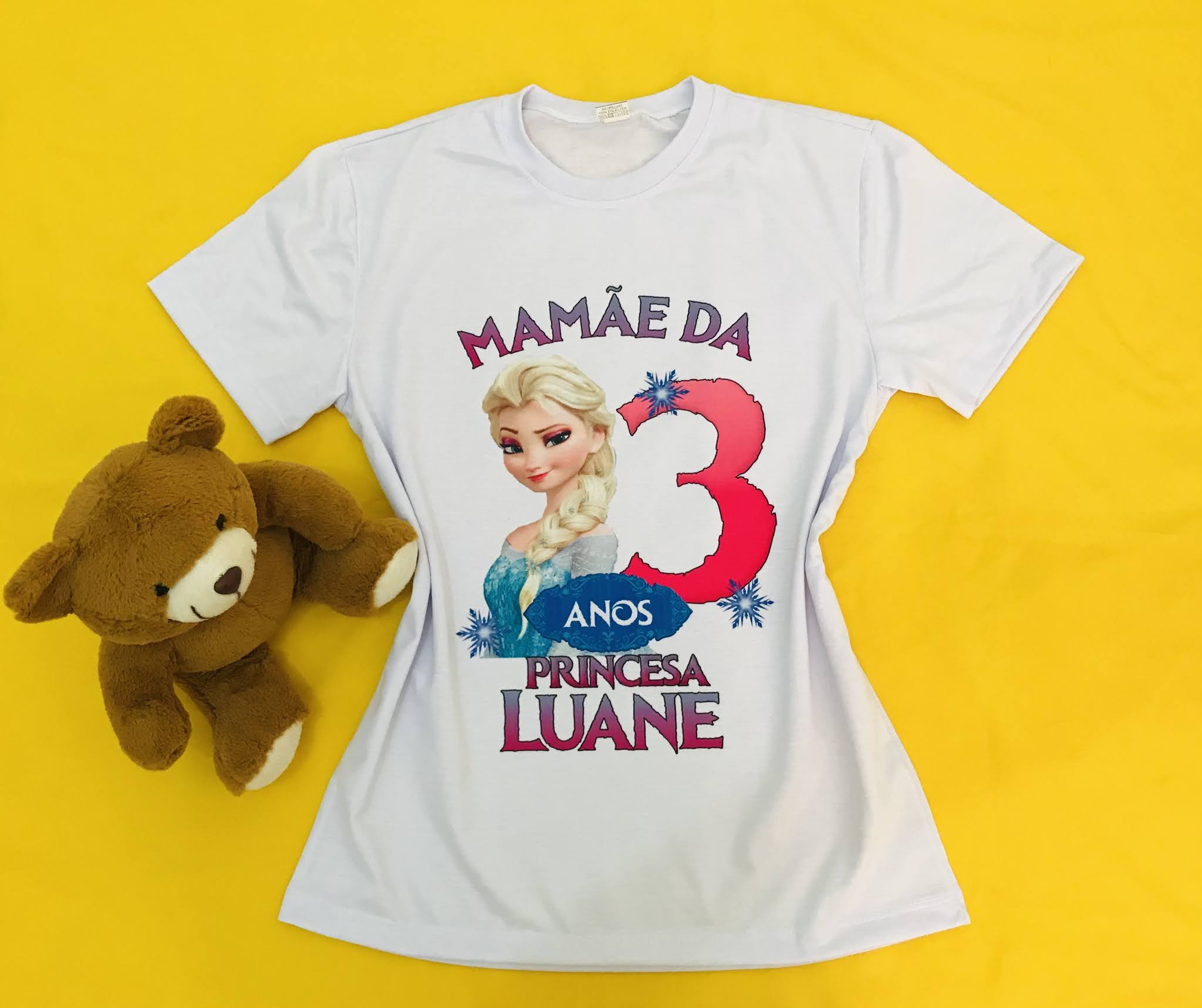 camisetas personalizadas de frozen