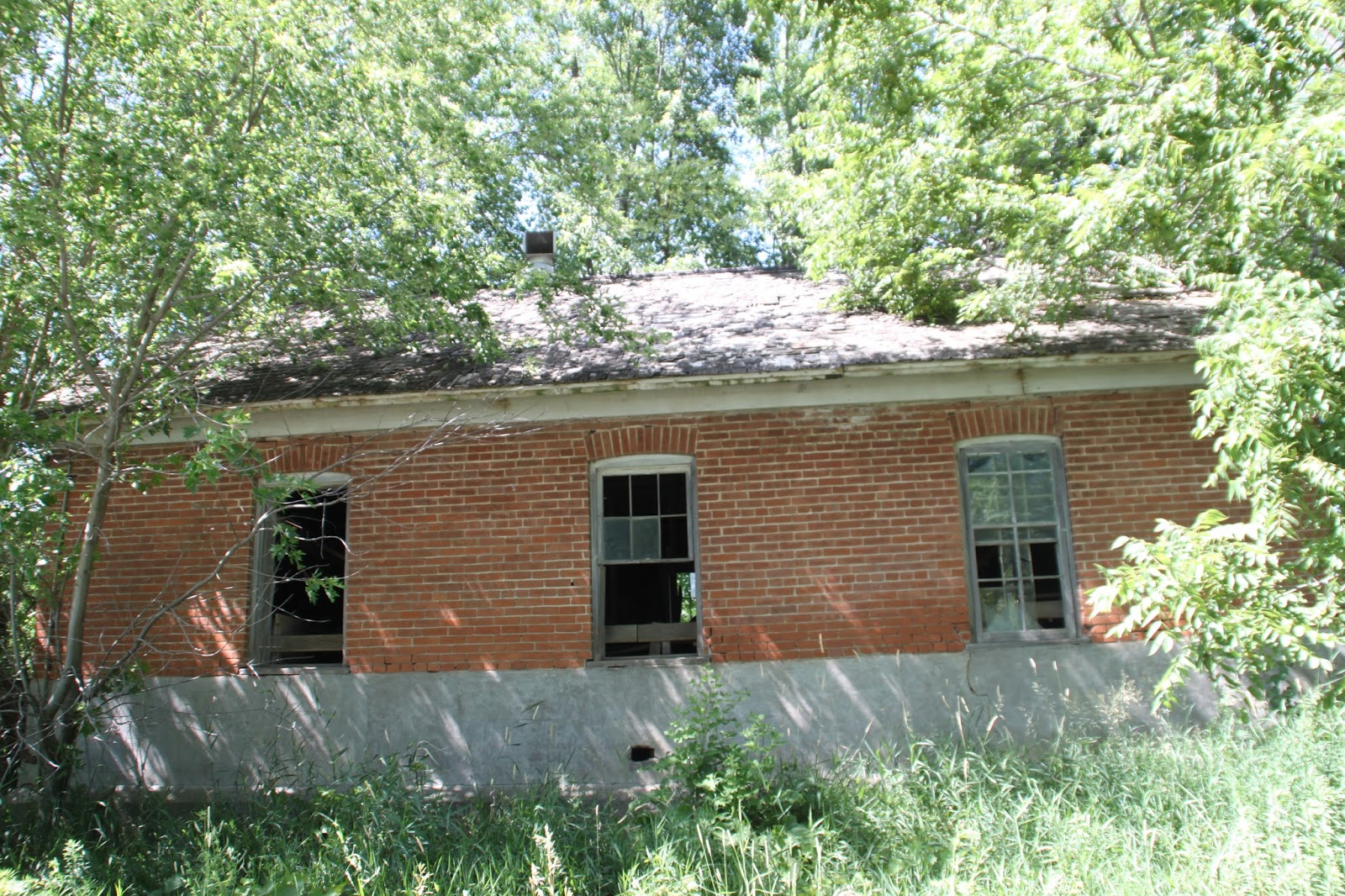 Iowa One Room Schools Iowa Township, Oak Grove School