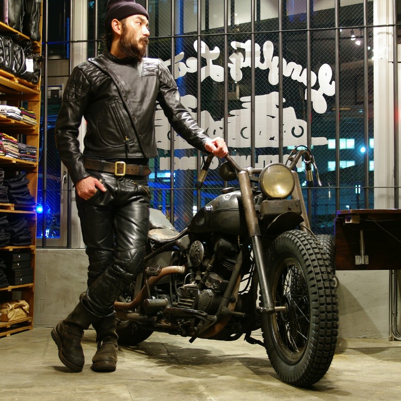 LANGLITZ LEATHERS ラングリッツレザーズ レザージャケット D.H.C