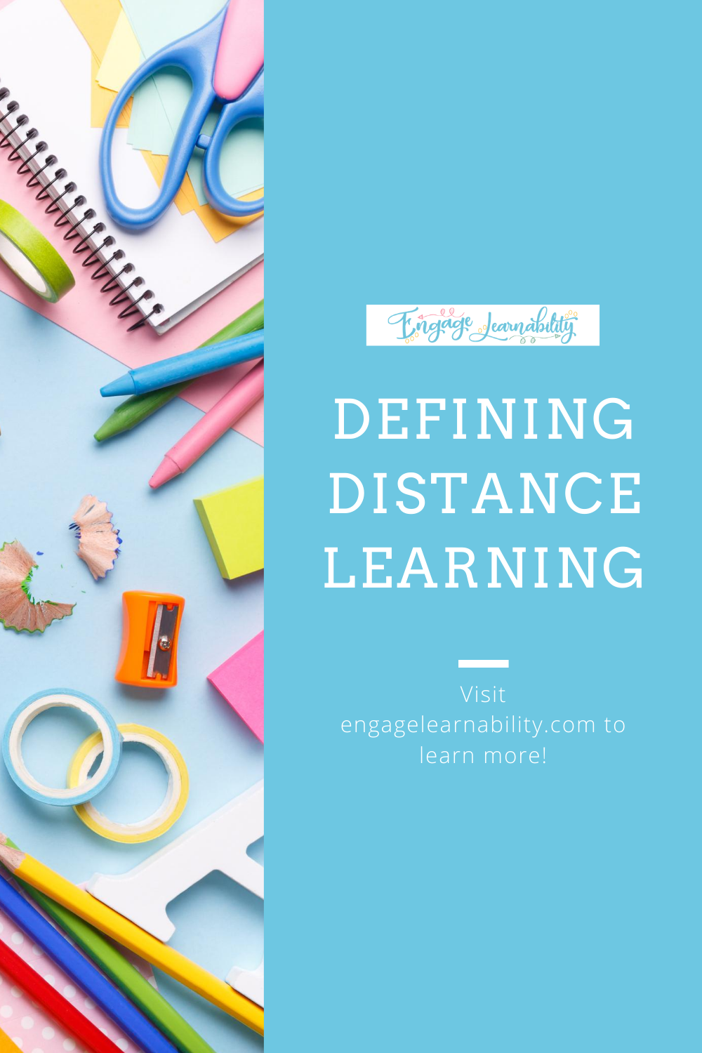 Engage Learnability Defining Distance Learning