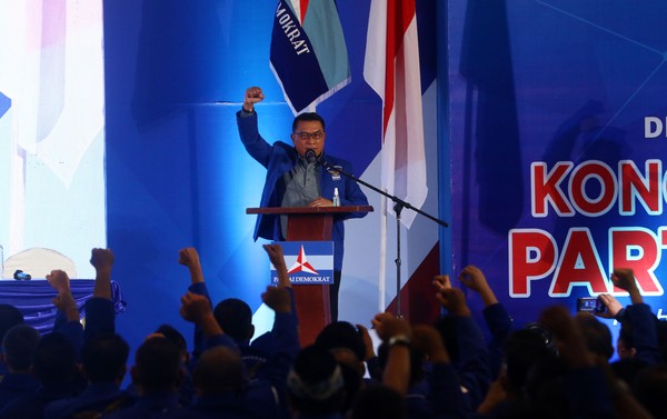 Moeldoko Tolak Bicara soal Dukungan 'Presiden 2024' di KLB Sumut Moeldoko Tolak Bicara soal Dukungan 'Presiden 2024' di KLB Sumut
