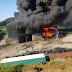 Incêndio em fábrica de pneus já dura mais de 15 horas em Mairinque