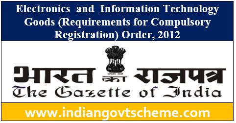 Electronics  and  Information Technology Goods