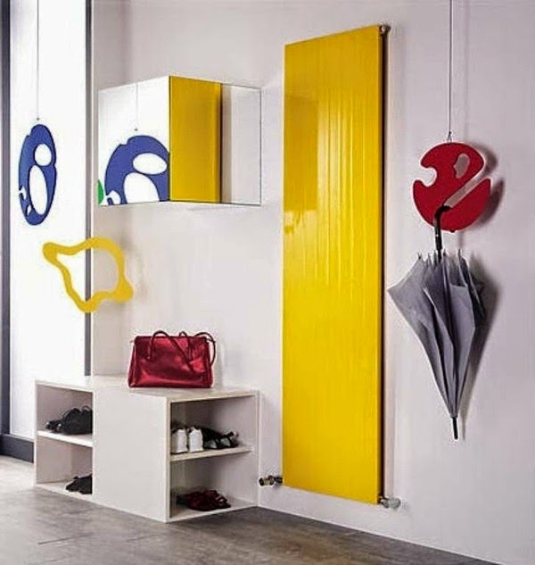 Superb flat radiators is perfect addition to the interior