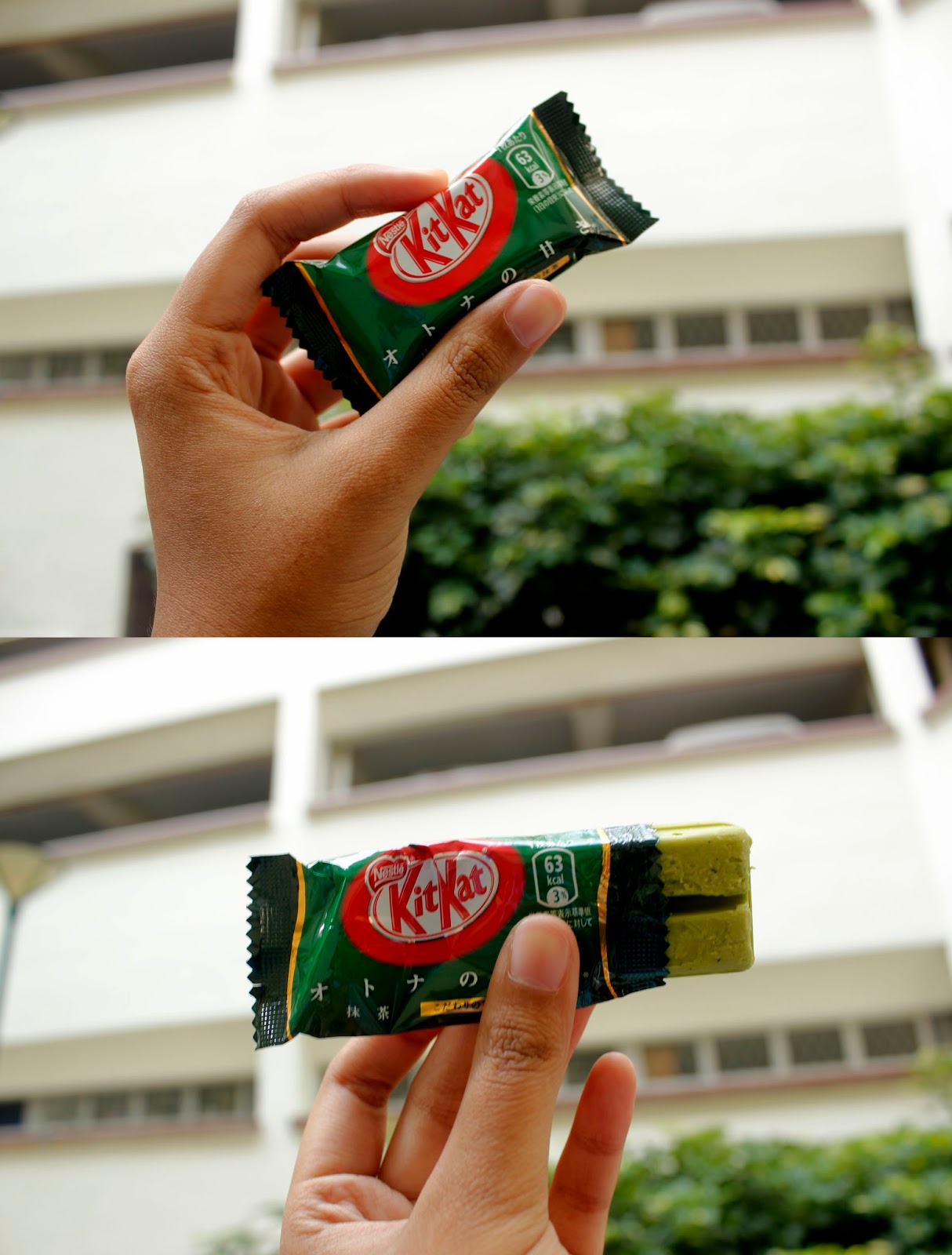 Kit Kat Green Tea Halal