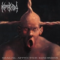 pochette KONKHRA sexual affective disorder, réédition / compilation 2021
