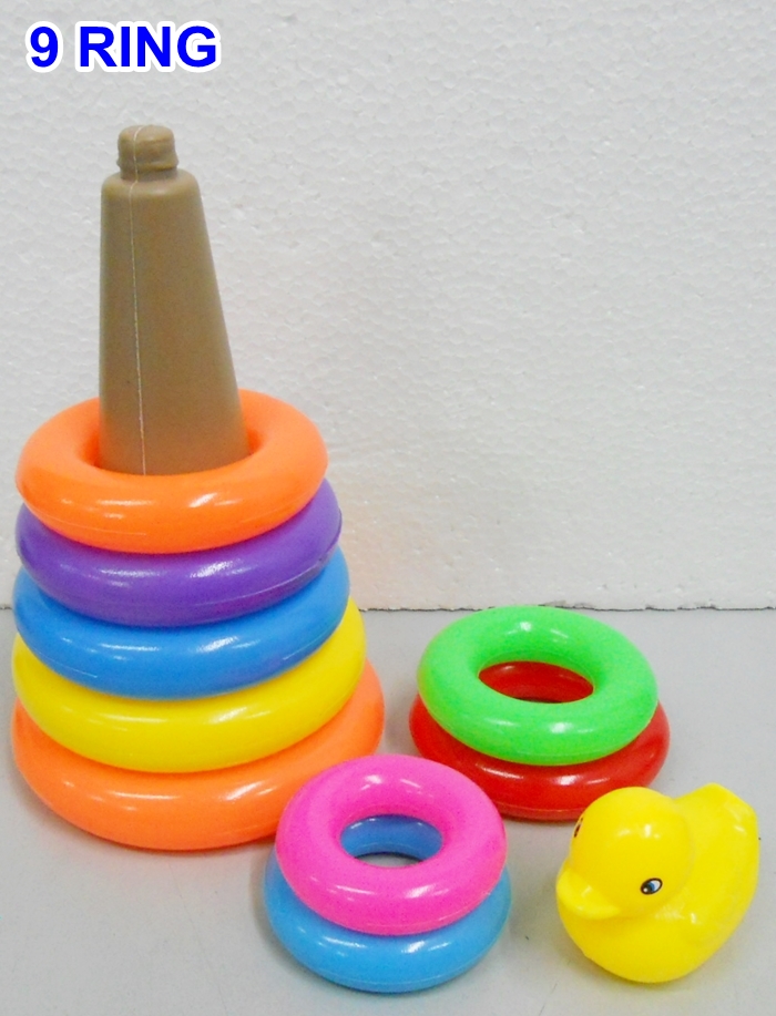 BongBongIdea STACKING RINGS TOY FOR BABY AND TODDLER