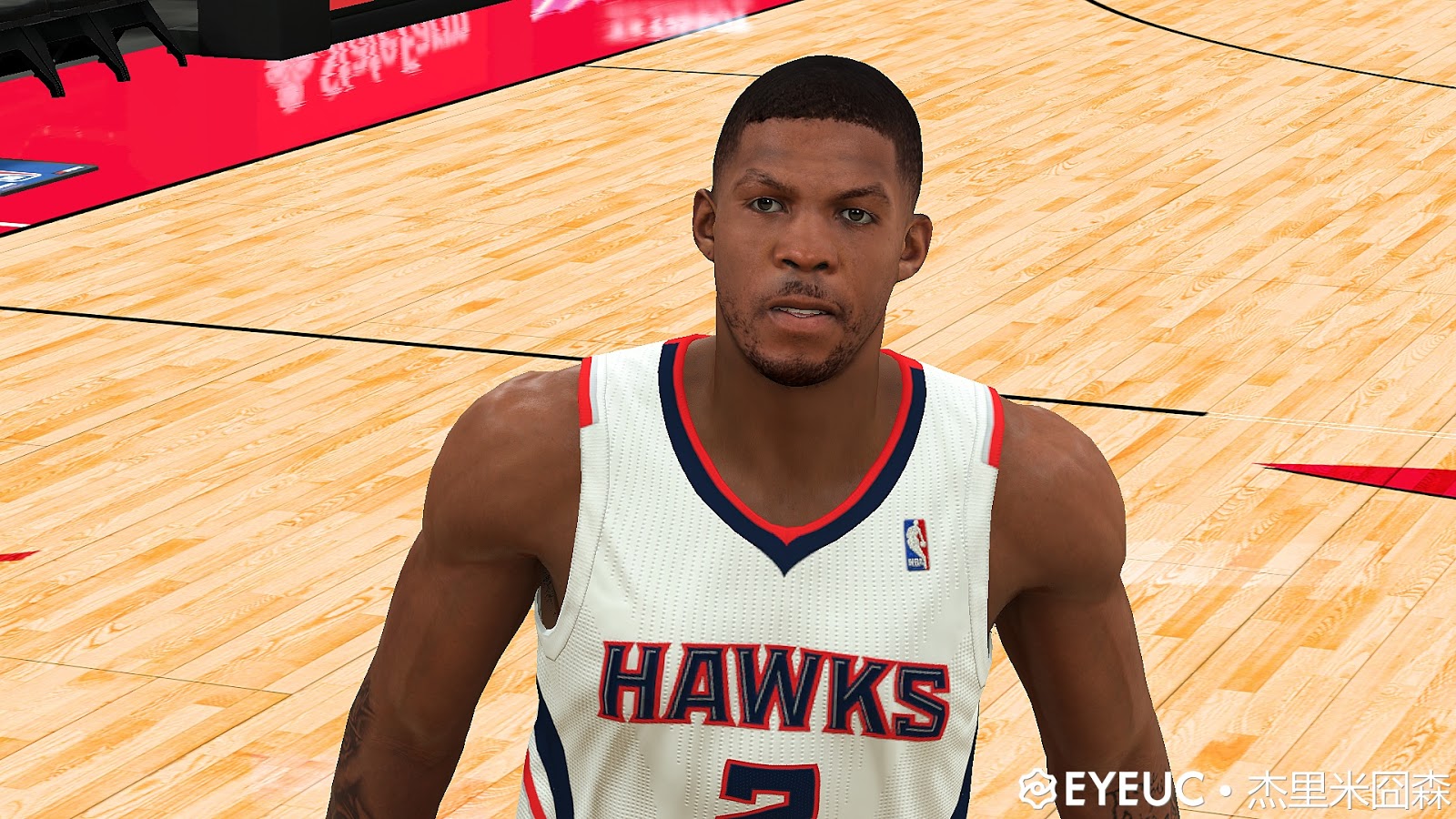 Joe Johnson Cyberface and Body Model Double Version By White 55