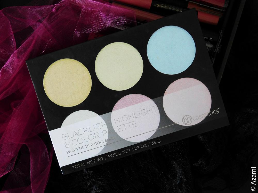 BH Cosmetics | Blacklight Highlight Palette - Spotlight - Blue Green Pink Gold White Purple Highlighter - Review & Swatches - Avis - Paris & London Makeup Artist & Blogger BH Cosmetics | Blacklight Highlight Palette - Spotlight - Blue Green Pink Gold White Purple Highlighter - Review & Swatches - Avis - Paris & London Makeup Artist & Blogger