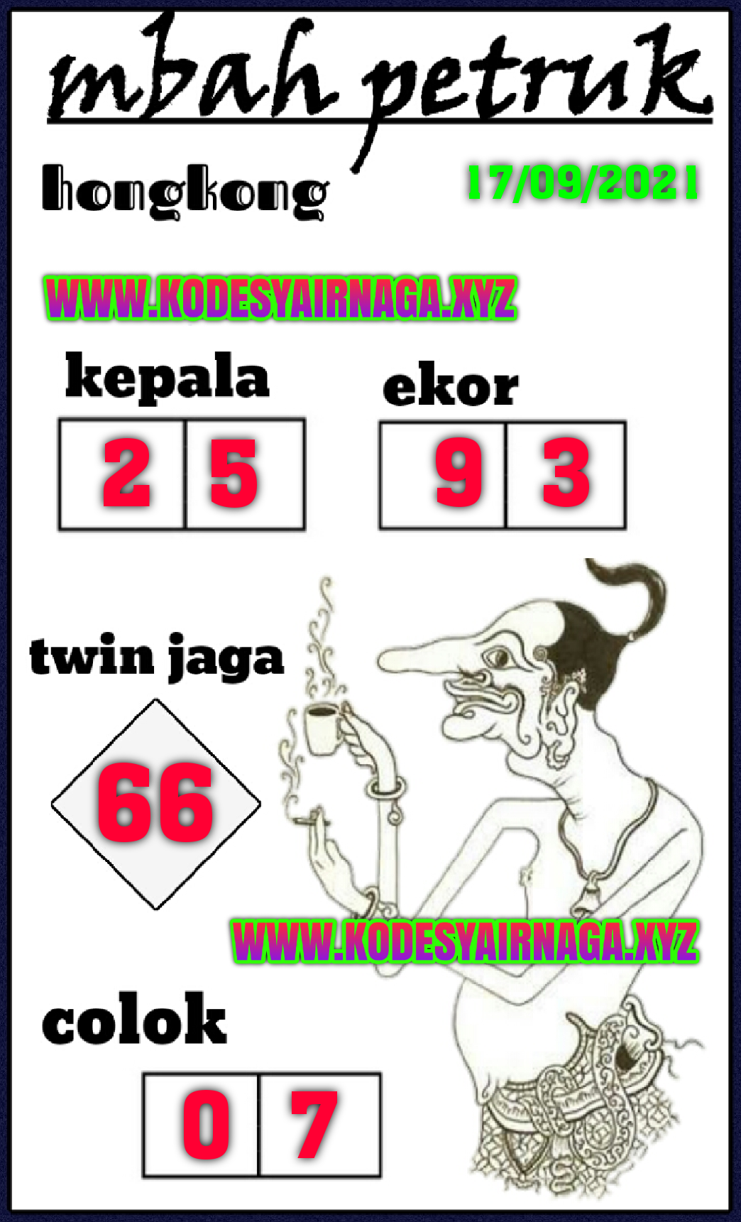 Tercepat Kode Jitu Hongkong