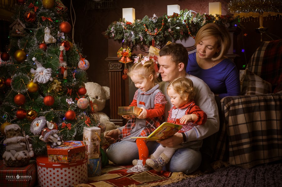 Рождество семья храм