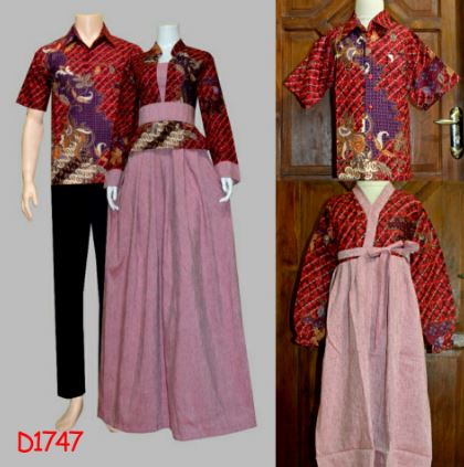 17 Contoh Model Baju Batik Simple Elegan Trend 2019