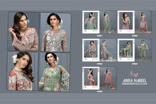 Shree Fab Asifa Nabeel Pakistani Suits Wholesaler In Surat