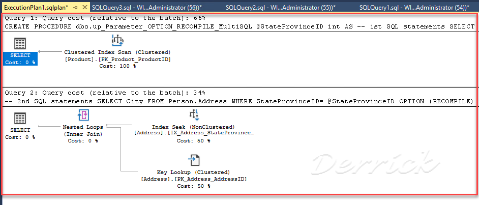 德瑞克：SQL Server 學習筆記: [SQL Server] Parameter Sniffing: OPTION (RECOMPILE)