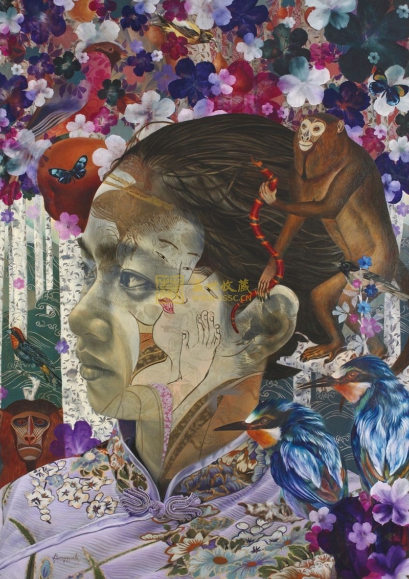 7 on twitter: "crowded tiny house Andres Barrioquinto, 1975 ~ Surrealist painter | Tutt'Art@ | Pittura