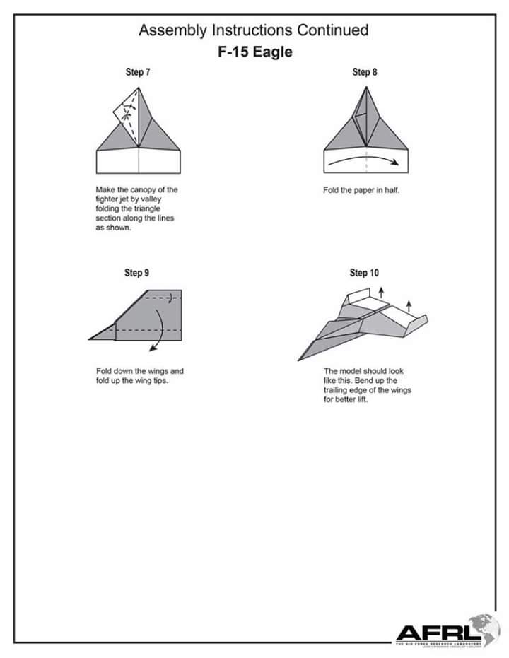 Origami Cara Buat Kapal Terbang Kertas MyKini