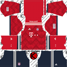 FC Bayern Munich 2018/19 Kit - Dream League Soccer Kits - Kuchalana