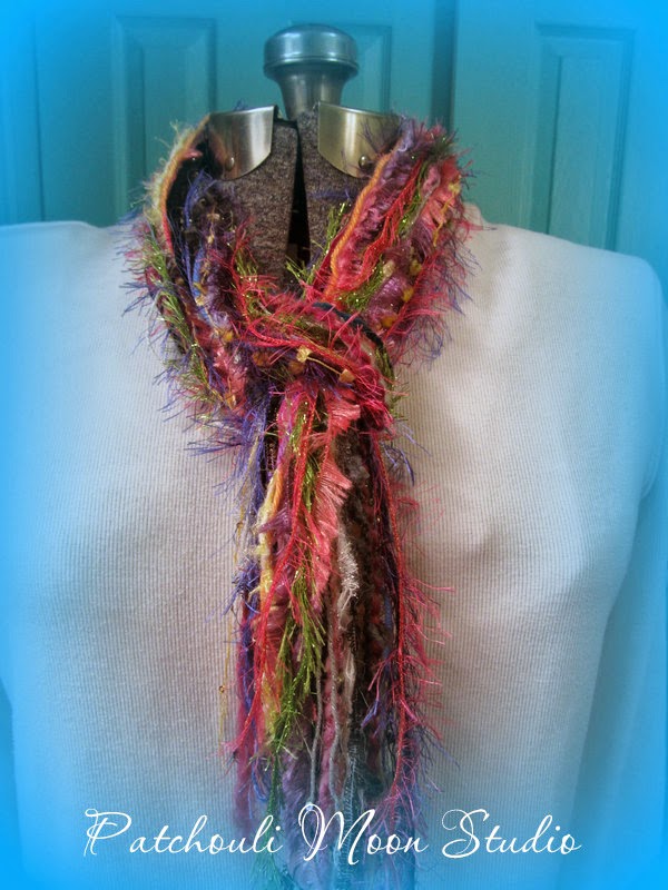 Patchouli Moon Studio Novelty Yarn Scarf