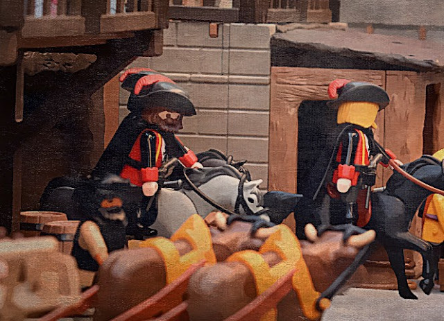 Playmobil Custom Musketeers Diorama XVII Century 