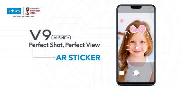 AR Sticker Vivo V9