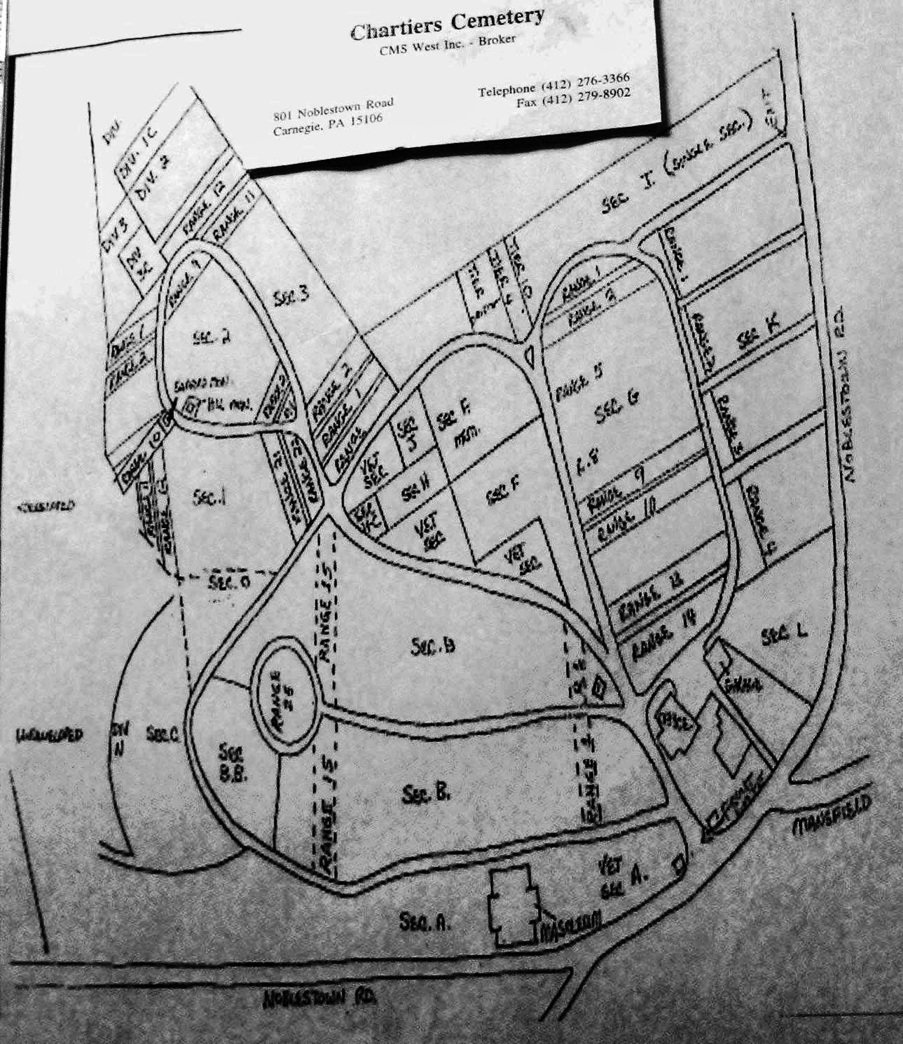 Allegheny Ancestry & Genealogy Trails: Allegheny Area Cemetery Maps