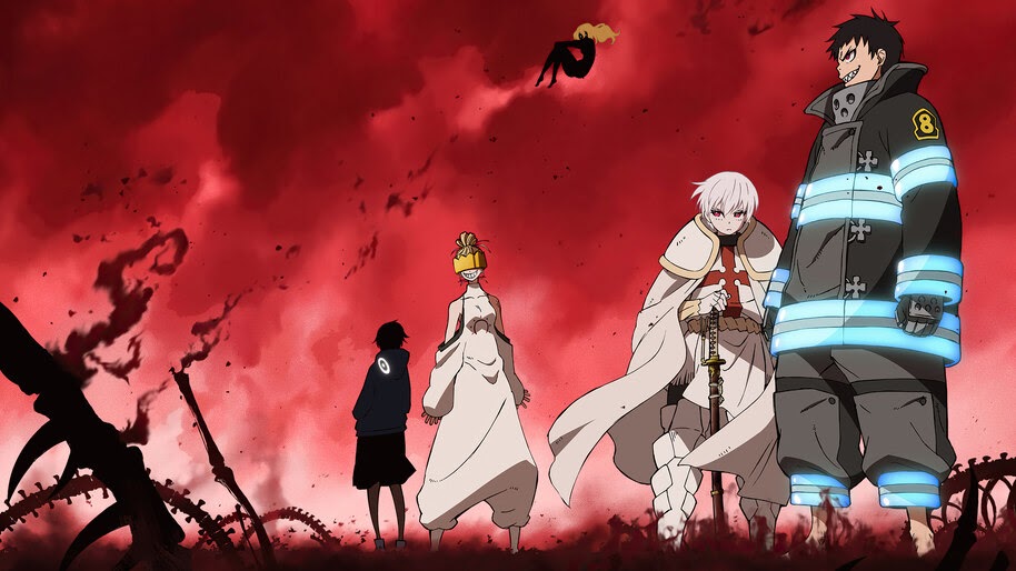 Fire Force, Adolla Burst, Pillar, 4K, 8.433 Wallpaper