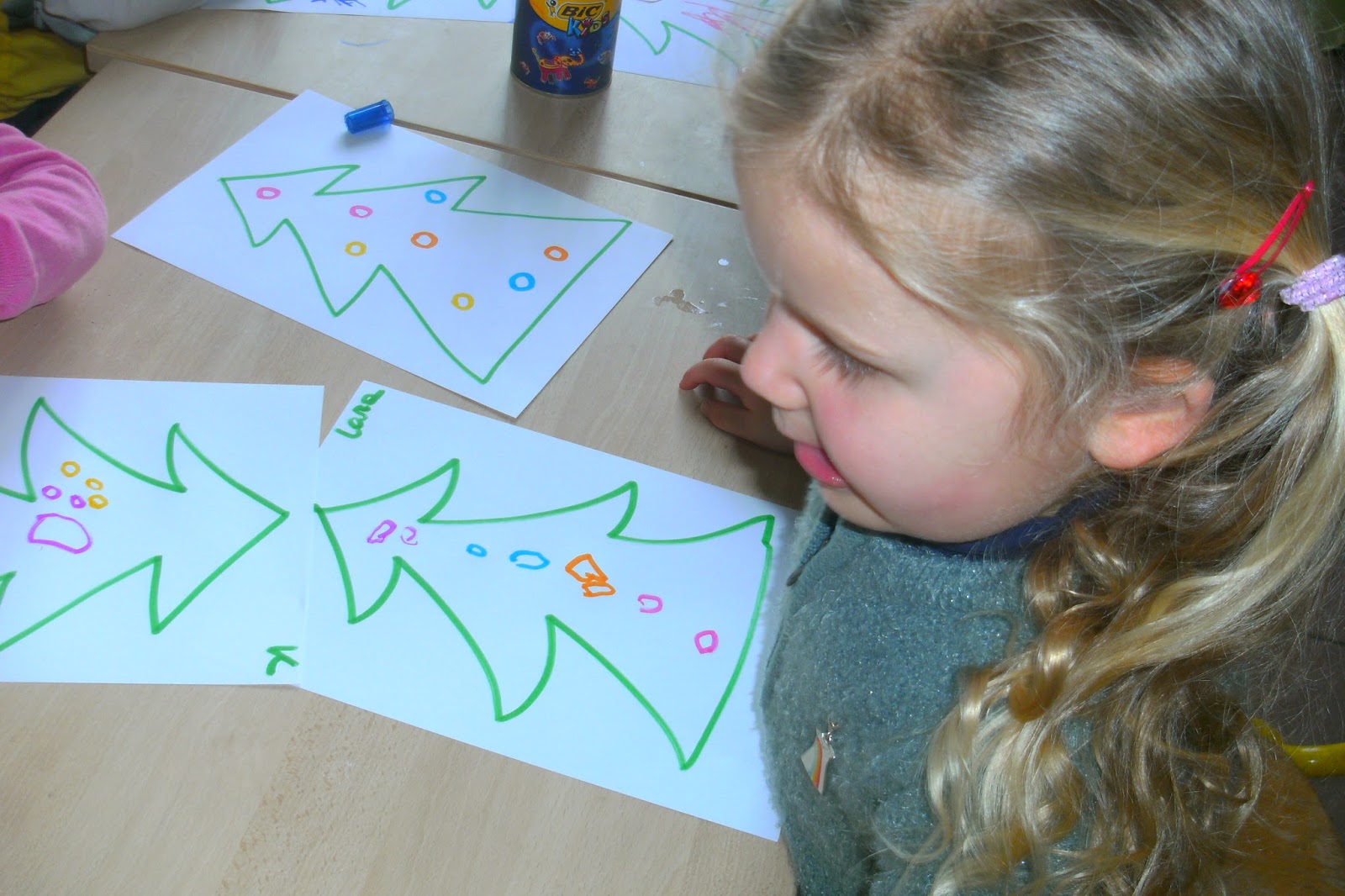 Onthaalklas "De Kiem" Lombeek: Thema kerst