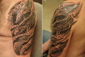 Biomechanical Tattoo - Biomech tattoo Ideas