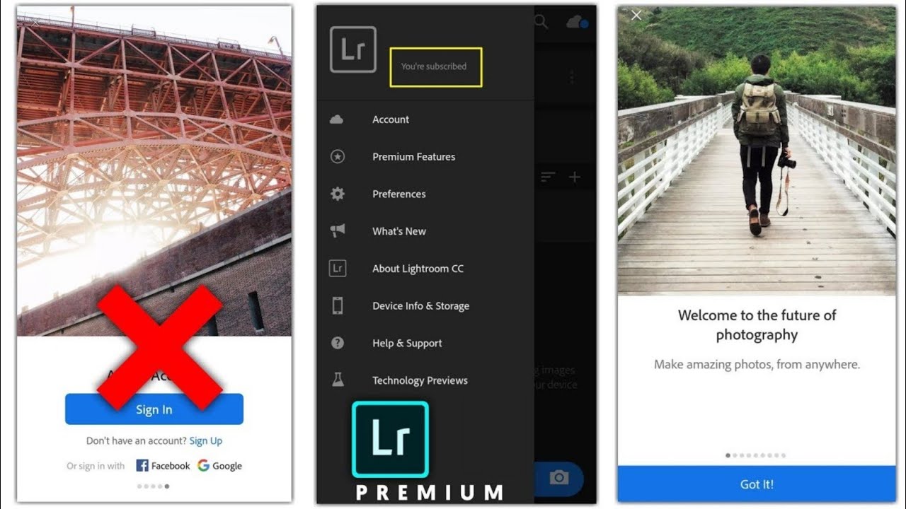 Adobe Lightroom CC MOD APK v5.5(Premium Unlocked) Download TECHNO ART