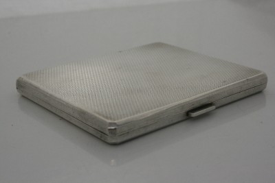 Silver: 1936, SOLID SILVER, CIGARETTE CASE, 143 gram