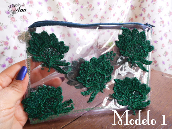 3 modelos de clutch transparentes 
