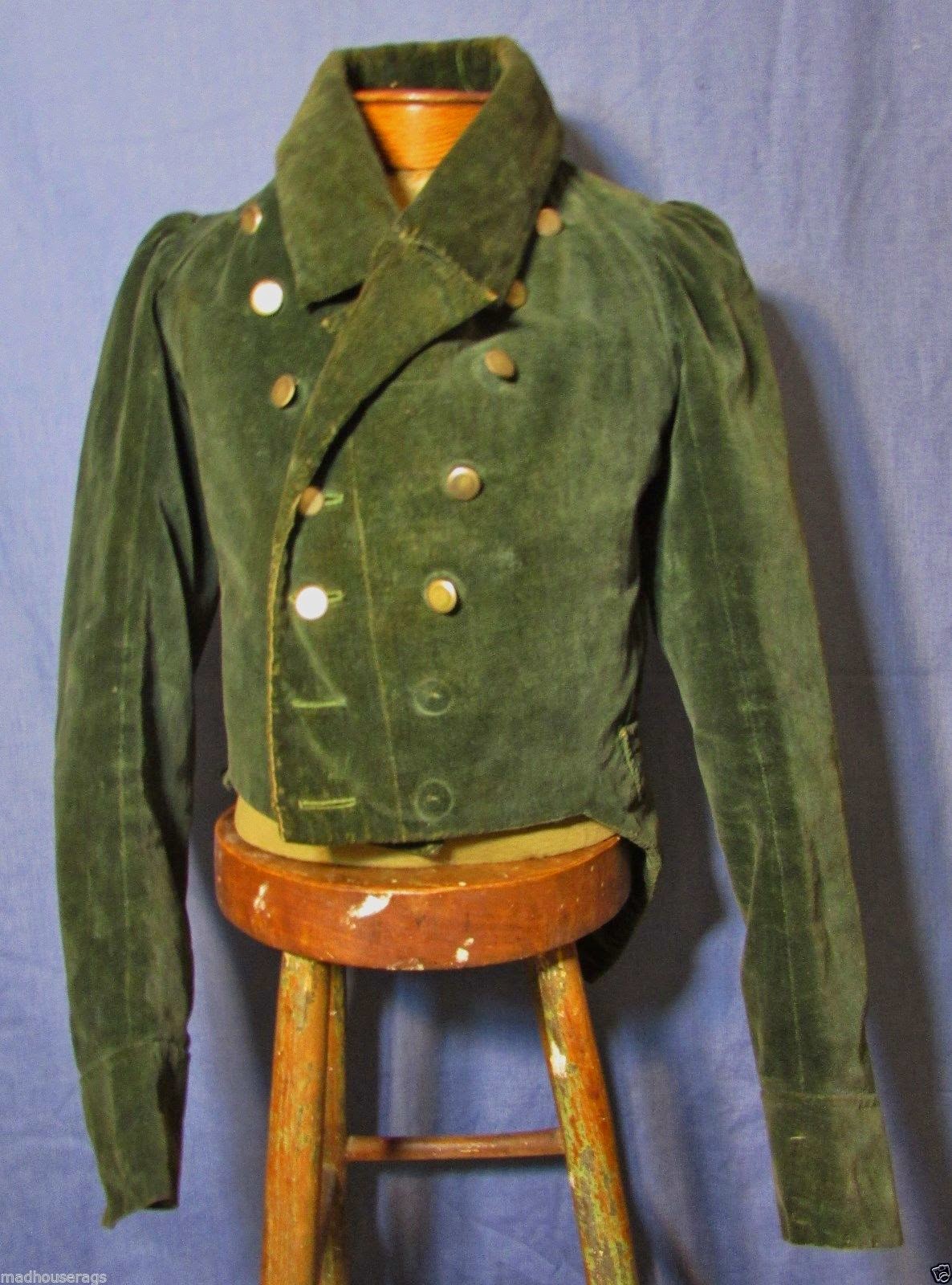 All The Pretty Dresses: Late 18th Century Women's Riding Habit Jacket!