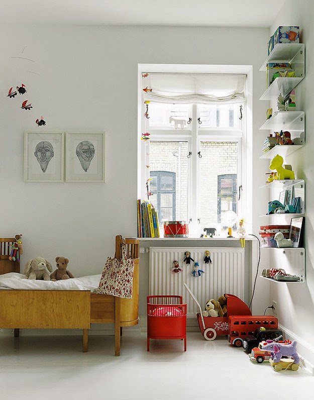 Estanterías infantiles, juveniles y estantes de pared