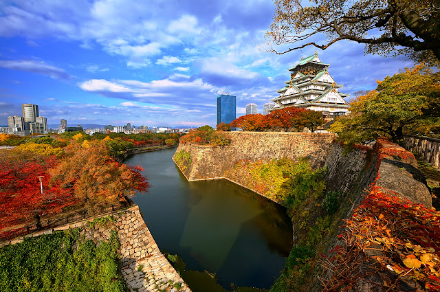 Săn vé giá rẻ khám phá thành phố Osaka Japan-airlines-ve-bay-bay-di-osaka-castle1