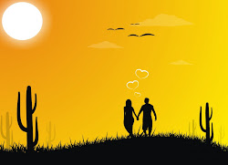 imagenes corazones tiernas pareja nubes enamorados corazon enamorada entre bonitas descargar love20 formando atardecer playa