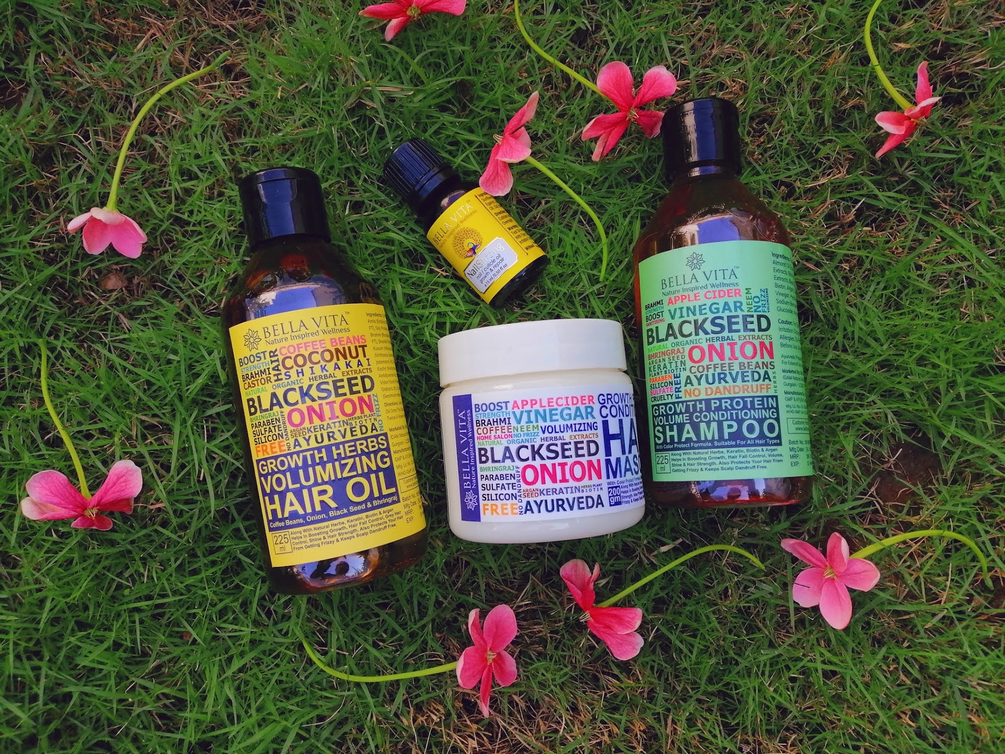 Bella Vita Organic Hair Care & Nail Care Products Haul Review