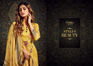 Belliza Designer Naisha Jam Silk Salwar Kameez Collection In Wholesale 