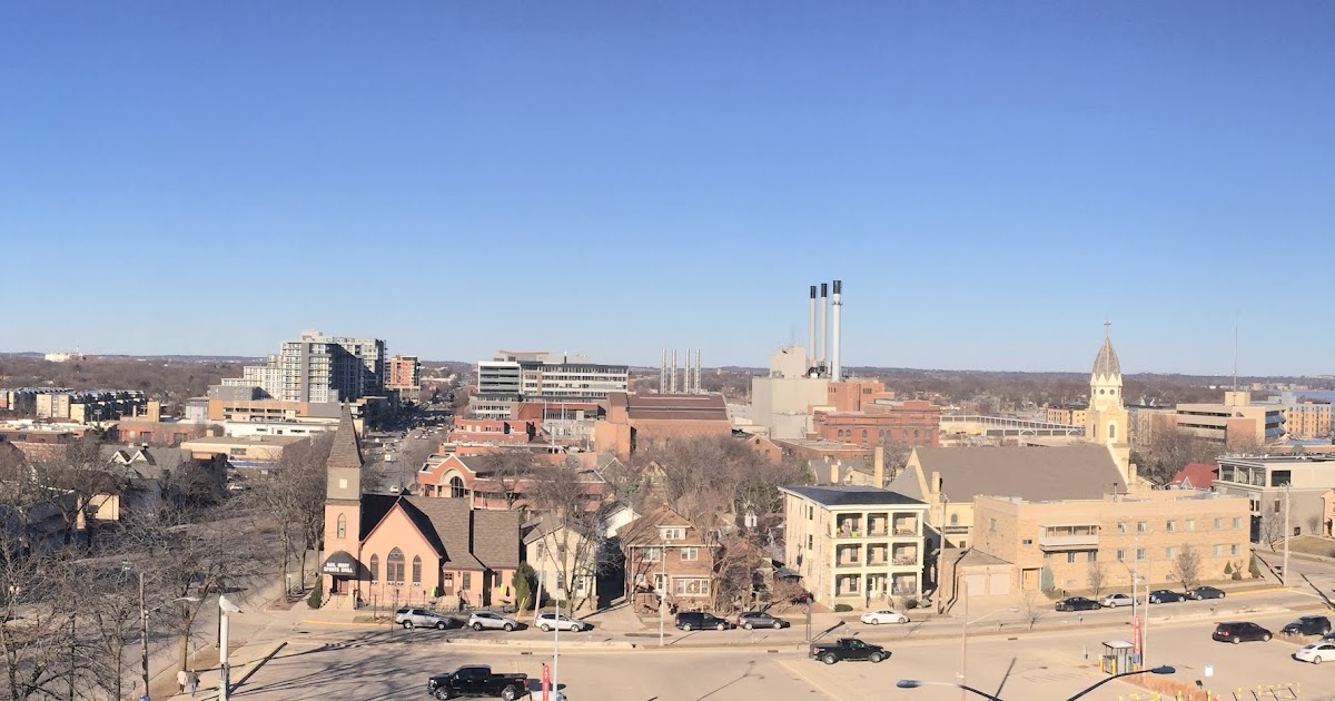 Retiring Guy's Digest Panoramic view of Madison Isthmus from 4th floor