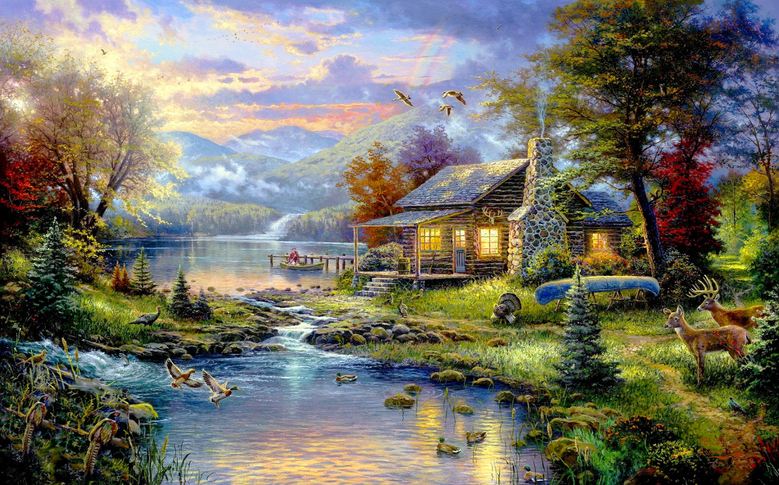 Thomas Kinkade (19582012) The Painter of Light Tutt'Art Pittura * Scultura * Poesia * Musica
